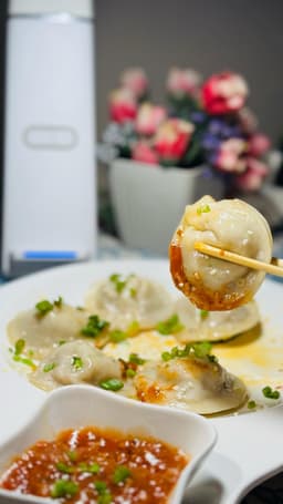 Cheesy dumplings